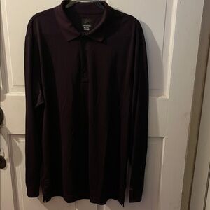 Greg Norman Collection Dark Purple Polo Shirt